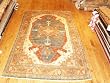 Handmade Pakistani Ghazani Oushak Rug 5'10"x8'9"