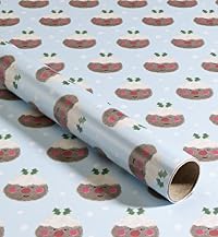 4m Christmas Pudding Kids' Christmas Wrapping Paper