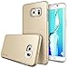 Ringke Slim Compatible with Galaxy S6 Edge Plus Case Outfitted & Slender Tailored Cutouts Superior Steadfast Compelling Lightweight PC Hard Cover for Galaxy S 6 Edge Plus - Royal Gold