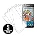 Kyocera Hydro Vibe Screen Protector Cover, MPERO Collection 5 Pack of Clear Screen Protectors for Kyocera Hydro Vibe
