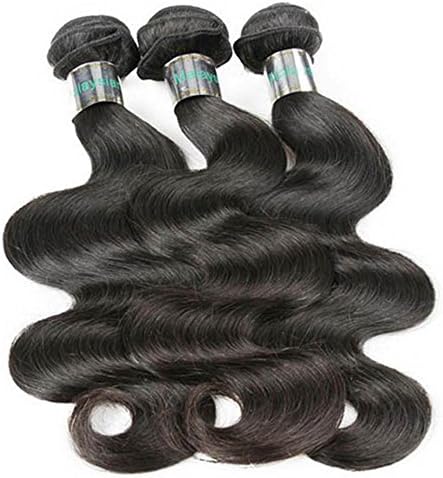 CoolFar 12"12"14" 7A Malaysian hair weft body wave remy hair virgin human hair 3 bundles 300 gram natural black virgin Malaysian hair extension