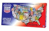 TDC games USA Shaped State - License Plates puzzle