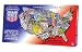 TDC games USA Shaped State - License Plates puzzle