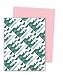 Wausau Vellum Bristol Cardstock, 67 lb, 8.5 x 11 Inches, Pastel Pink, 250 Sheets (82441)