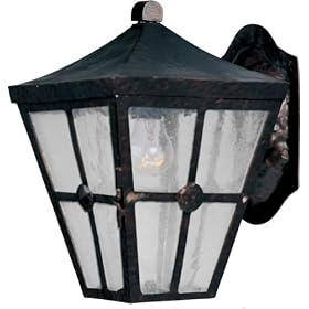 Maxim Lighting 30231CDCF Castille Outdoor Sconce, Country Forge