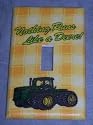 John Deere Single Toggle Light Switch Plate Cover
