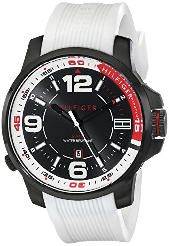 Tommy Hilfiger Men's 1791009 Analog Display Quartz White Watch