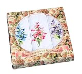 Wild Orchid Boxed Handkerchief Set