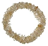 Citrine Chip Stretch Bracelet