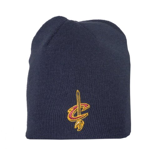 Adult NBA Cleveland Cavaliers Warm Ski & Skate Beanie / Winter Hat - One Size Fits All - Blue