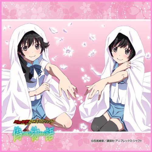 偽物語 マイクロファイバーミニタオル 火憐&月火