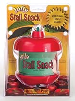 Jolly Pet Stall Snack Holder with Apple flavored refill