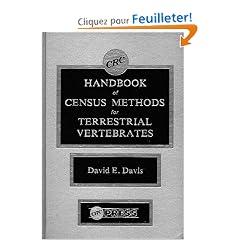 CRC Handbook of Census Methods for Terrestrial Vertebrates