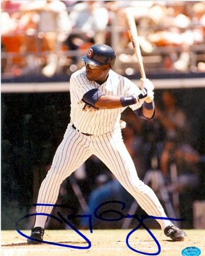 Tony Gwynn Autographed/Hand Signed 8x10 Photo (San Diego Padres Hall of Famer)