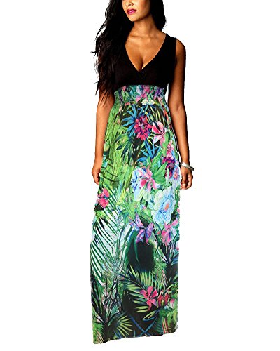 Sexy Women V-neck Summer Casual Long Maxi Evening Party Dress Plus Size 4-20 New