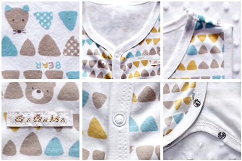 Goguma Baby Clothing Fox Bear Sleeping Vest Sleeper for Both Boys and Girls (Size 80 fits up to 12 Mos.)