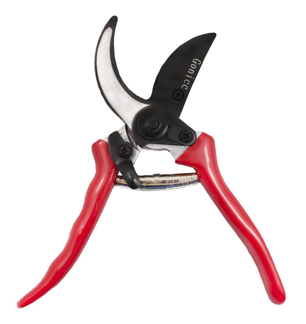 Gonicc 8" Professional Sharp Bypass Pruning Shears (GPPS1002), Tree