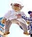 3-FEET and 4-INCHES TALL - JUMBO GRADUATION STUFFED MONKEY APE BIG PLUSH ANIMAL - WEA...