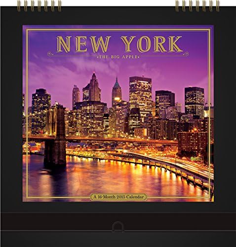 Orange Circle Studio Gallery Series 16-Month 2015 Wall Calendar, New York: The Big Apple (62035)
