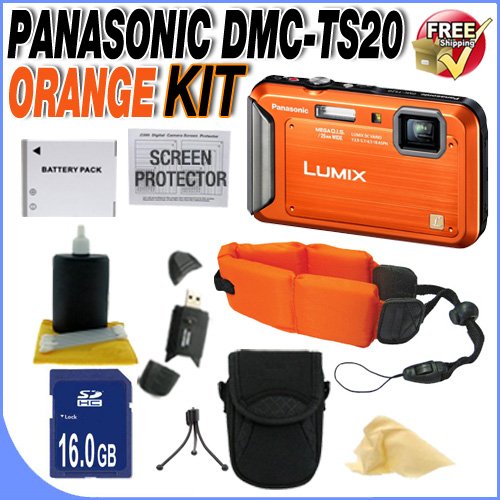 review Panasonic DMC-TS20O Bundle 10