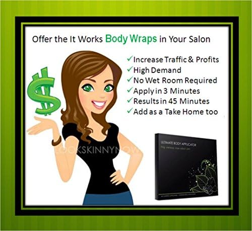 It Works! Ultimate Body Wrap Applicator (1 Box of 4 Wraps)