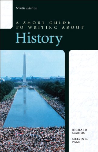A Short Guide to Writing about History (9th Edition) cover