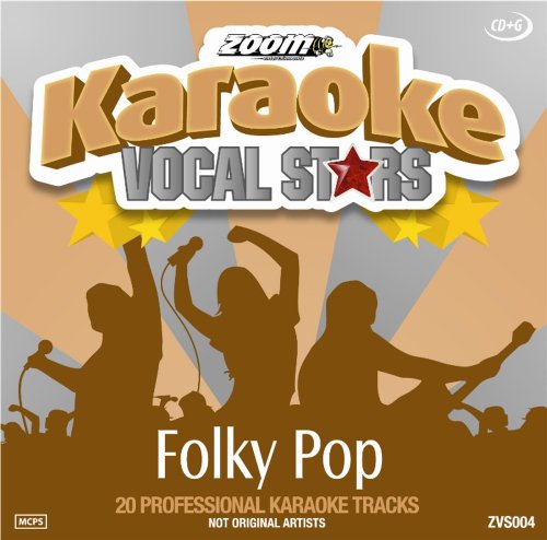 CD-Charts  Music : Zoom Karaoke CD+G - Folky Pop - Vocal Stars Karaoke Series ZVS004