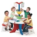 Step2 894900 Deluxe All Around Art Tower (with 4 stools Special  Edition)