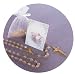 Wedding Gift Card with Gold Plated Rosary in White Gift Package