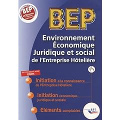 Environnement �conomique juridique et social de l'entreprise h�teli�re