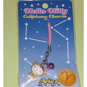 Hello Kitty Cellphone Charm