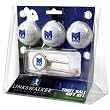 Morehead State Eagles NCAA 3 Ball Gift Pack w/ Cap Tool