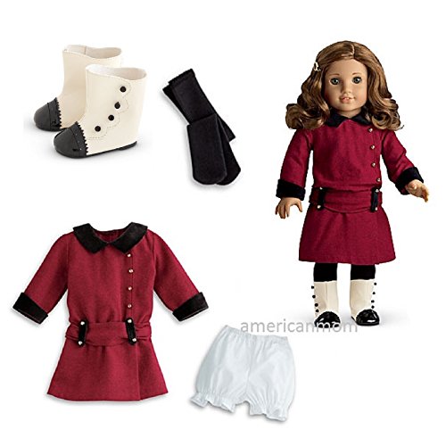 American Girl Rebecca's Classic Meet Outfit with Boots for 18