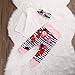 3PCS Newborn Baby Girl Top Romper+Pants Leggings Coming Home Outfits Set Clothes (3-6 Months, Arrow)