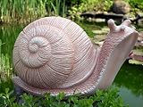 Eigenschaften Tiefes Kunsthandwerk GbR  / Steinfigur Schnecke groß terracotta