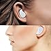 Mini Smallest PChero Wireless Invisible Headphones Headset Earphones Earbuds with Mic For iPhone, iPad, Sony, HTC and Most Bluetooth Smartphones, Perfect for Using at Work Office - [White]