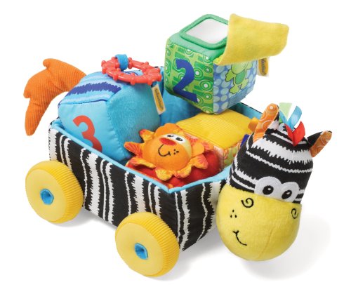 Childrens Toyshop   : Infantino Block Party Zebra