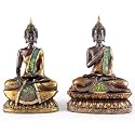 Deco Thai Buddha Meditating, 2 Assorted designs sold separately, 24cm