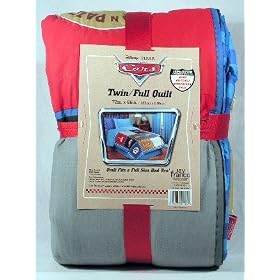 Pixar Cars Twin/Full Quilt