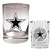 Dallas Cowboys 2 Piece Rocks and Shot Glass Set