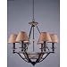 Bombay 6- and 3-light Chandelier Bombay 6- and 3-light Chandelier