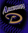 Arizona Diamondbacks Baseball Stitching Raschel Blanket Throw - MLB Baseball Fan Shop Merchandise