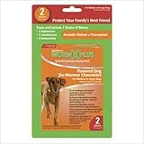 Sentry HC WormX Plus Dog Dewormer (Round/Hook/Tapeworm), Large Dog, 2-Count