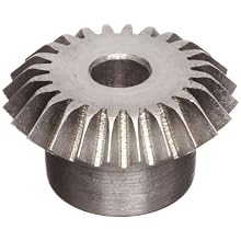 Boston Gear GSS Series Miter Gear, 1:1 Ratio, 20 Degree Pressure Angle, Straight Miter, Plain Bore, Stainless Steel