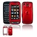 Samsung Impression A877 Cell Phone Honey Red Protective Case Faceplate Cover