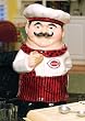 Cincinnati Reds Memory Company Ceramic Cooke Jar MLB Baseball Fan Shop Sports Team Merchandise