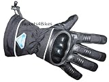 CARBON KEVLAR WATERPROOF MOTORCYCLE LEATHER GLOVES