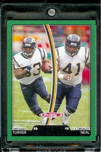 2007 Topps Total # 423 Lorenzo Neal / Michael Turner - San Diego Chargers - Football Card