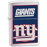 Zippo NFL NY Giants Lighter (Silver, 5 1/2 x 3 1/2 cm)