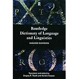 routledge dictionary of language and linguistics routledge reference